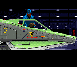Wing Commander (SNES) screenshot: Ready to take off