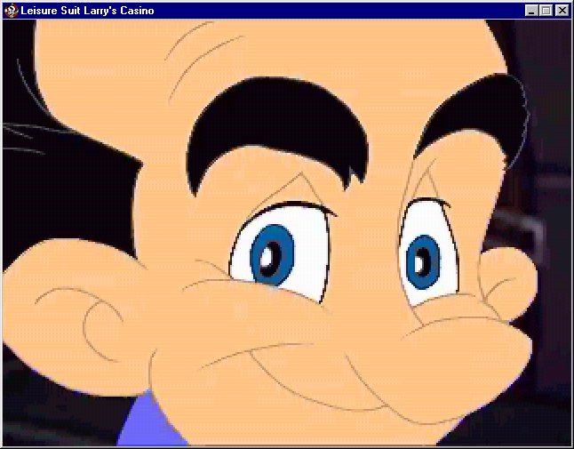 Leisure Suit Larry's Casino (Windows) screenshot: Intro - Yeah, Larry is back!