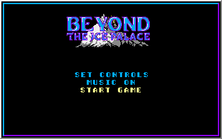 Beyond the Ice Palace (Amiga) screenshot: The title screen.
