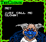 Spawn (Game Boy Color) screenshot: Introducing the first stage miniboss: Clown