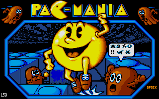 Pac-Mania (Atari ST) screenshot: Loading screen