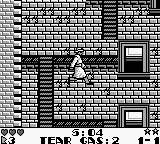 Dick Tracy (Game Boy) screenshot: There are a lot of platforming elements