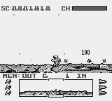 Dropzone (Game Boy) screenshot: Taking the little men back home