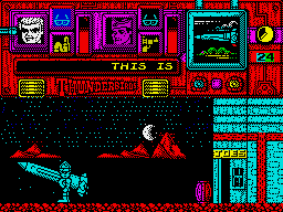 Thunderbirds (ZX Spectrum) screenshot: Mission start