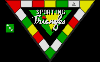 Sporting Triangles (Atari ST) screenshot: The dice is rolled again