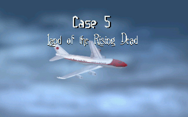 Ben Jordan: Paranormal Investigator Case 5 - Land of the Rising Dead (Windows) screenshot: Title screen from the introduction