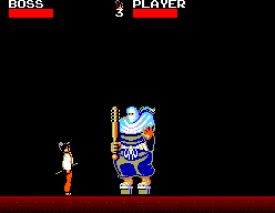 Kenseiden (SEGA Master System) screenshot: Boss