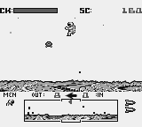 Screenshot of Dropzone (Game Boy Color, 1984) - MobyGames