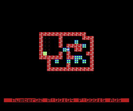 Soko-Ban (MSX) screenshot: Second warehouse