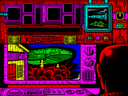 Thunderbirds (ZX Spectrum) screenshot: Mission 4 loading screen