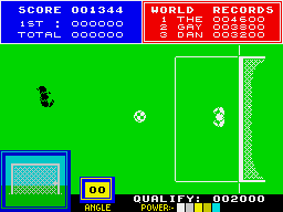 Daley Thompson's Super-Test (ZX Spectrum) screenshot: Penalties