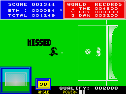 Daley Thompson's Super-Test (ZX Spectrum) screenshot: Saved