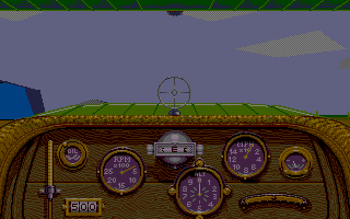 Knights of the Sky (Atari ST) screenshot: On the airstrip