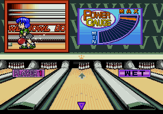 Championship Bowling (Genesis) screenshot: Boogie Woogie Bowling