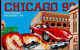Chicago 90 (Atari ST) screenshot: Loading screen