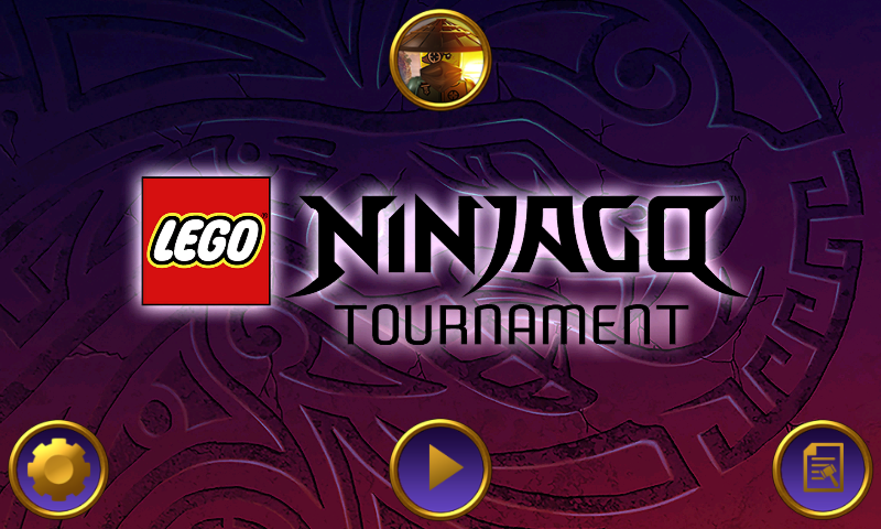 LEGO Ninjago: Tournament (Android) screenshot: Title screen