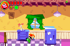 Disney's Kim Possible: Revenge of Monkey Fist (Game Boy Advance) screenshot: Kim can run fairly fast