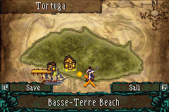Pirates of the Caribbean: Dead Man's Chest (Game Boy Advance) screenshot: Next level