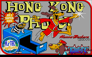 Hong Kong Phooey: No.1 Super Guy (Atari ST) screenshot: Loading screen