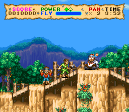 Screenshot of Hook (SNES, 1992) - MobyGames