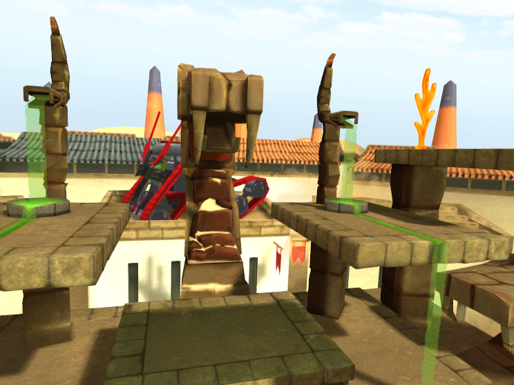 LEGO Ninjago: The Final Battle (Browser) screenshot: Desert