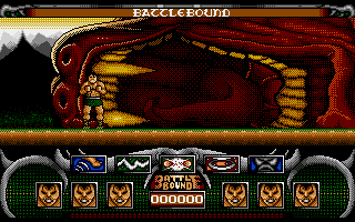 Battle Bound (Amiga) screenshot: Starting out