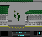 Tom Clancy's Rainbow Six (Game Boy Color) screenshot: Starting positions in front of the embassy