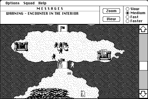 The Ancient Art of War (Macintosh) screenshot: Map overview.