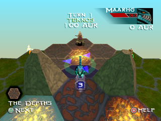 Screenshot of The Unholy War (PlayStation, 1998) - MobyGames