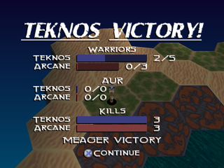 Screenshot of The Unholy War (PlayStation, 1998) - MobyGames