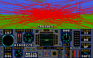 ProFlight (Atari ST) screenshot: That's that then