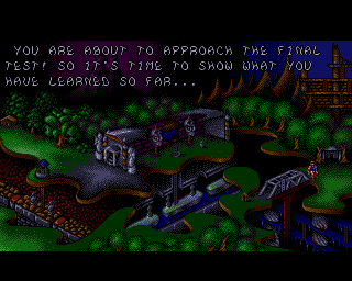 Ghost Battle (Amiga) screenshot: Finally!