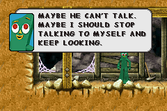 Screenshot of Gumby vs. the Astrobots (Game Boy Advance, 2005) - MobyGames