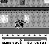 The Flash (Game Boy) screenshot: Flash vs. The Trickster