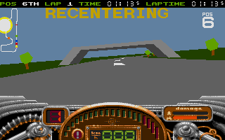 No Second Prize (Atari ST) screenshot: Fortunately the game's controls are willing to help