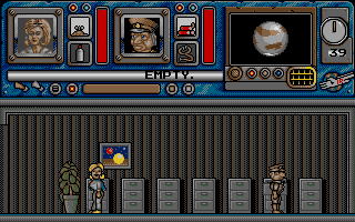 Thunderbirds (Atari ST) screenshot: Which your assistant can open
