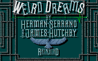 Weird Dreams (Atari ST) screenshot: Title screen