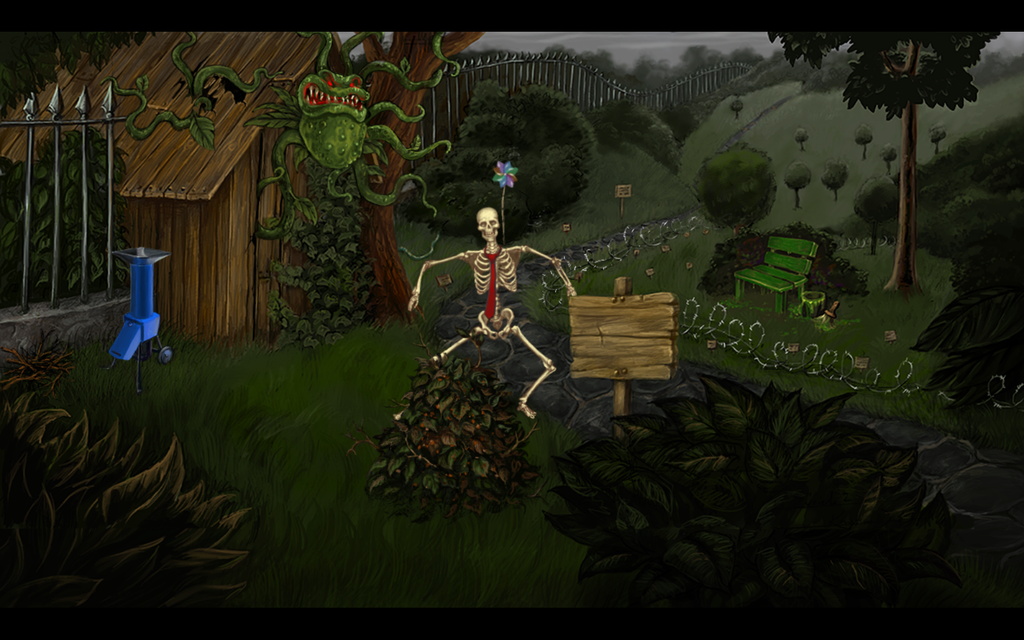 Zak McKracken: Between Time and Space - Director's Cut (Windows) screenshot: Yes, you can die in this game