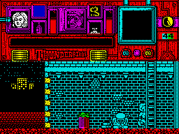 Thunderbirds (ZX Spectrum) screenshot: That's sedated him