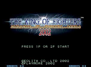 Screenshot of The King of Fighters 2002: Challenge to Ultimate Battle (Neo  Geo, 2002) - MobyGames