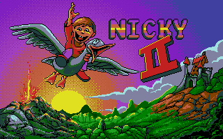 Nicky 2 (Atari ST) screenshot: Loading screen