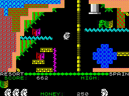 Screenshot of Auf Wiedersehen Monty (ZX Spectrum, 1987) - MobyGames