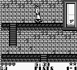 Dick Tracy (Game Boy) screenshot: Finding a gun