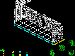 Batman (ZX Spectrum) screenshot: Game start