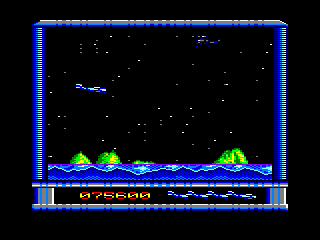 P47 Thunderbolt (Amstrad CPC) screenshot: Level 8