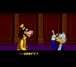 Goofy's Hysterical History Tour (Genesis) screenshot: Story