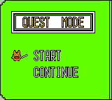 Nazo Puyo (Game Gear) screenshot: Quest mode begins