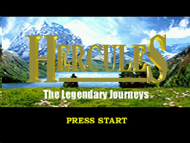 Hercules: The Legendary Journeys (Nintendo 64) screenshot: Title screen