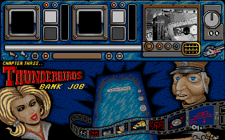 Thunderbirds (Atari ST) screenshot: Mission 3 loading screen