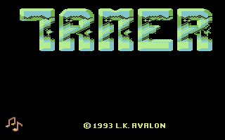 Tamer (Commodore 64) screenshot: Title screen